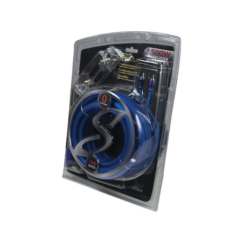 Stinger SSK0 Select Series Wiring Kit with Ultra-Flexible Copper-Clad Aluminum Cables (0 Gauge)