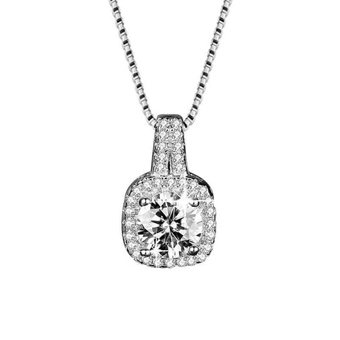 Bowknot Diamond Inlaid Zircon Necklace - FSSA Global Bullet