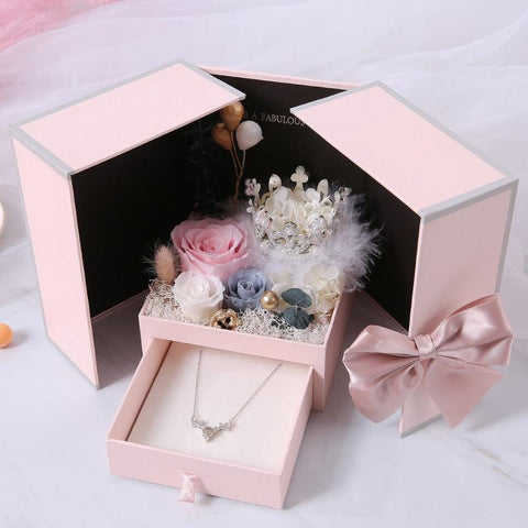 Flower Gift Box Tanabata Valentine's Day Gift Packaging Box FSSAGlobalBullet