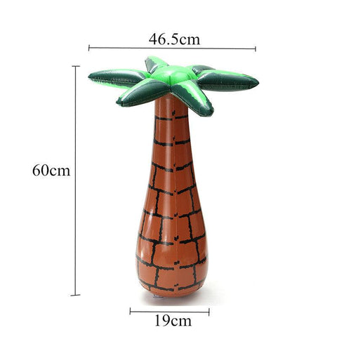 Inflatable Coconut Tree Beach Swimming Pool Toys Summer Decoration 60cm - FSSA Global Bullet