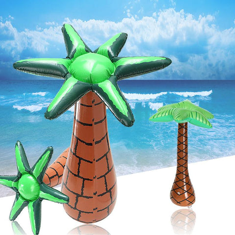 Inflatable Coconut Tree Beach Swimming Pool Toys Summer Decoration 60cm - FSSA Global Bullet