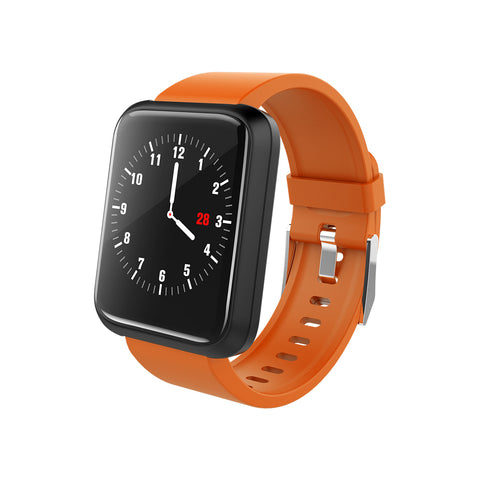 1.3 inch LCD Waterproof Sport Wristband Fitbit Tracker with Heart Rate Blood Presure Smart Wristban