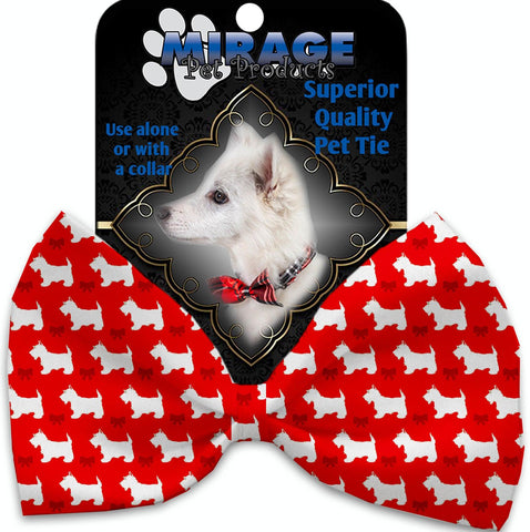 Christmas Westie Pet Bow Tie Collar Accessory with Velcro - FSSA Global Bullet