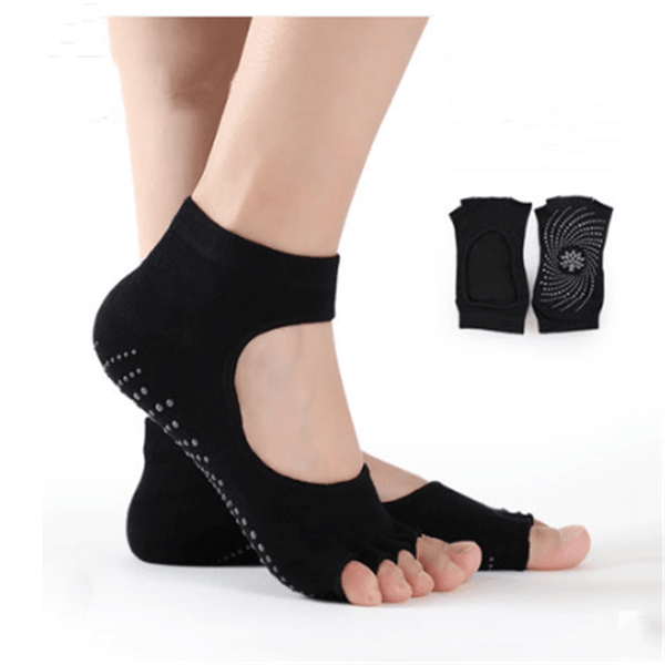 Yoga socks - Color: C  black - FSSA Global Bullet