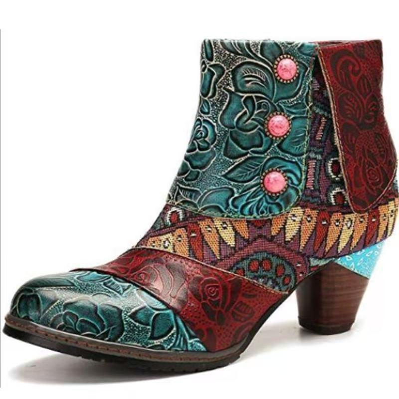 Handmade stitching Martin boots thick heel Martin boots FSSA Global Bullet
