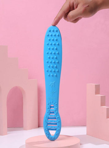 Color: Blue, style: Mini - Meridian Pai Health Paibao Beating Back Beating Small artifact Fitness Hammer Silicone Massager Pasha Massage Stick Health Preservation - FSSA Global Bullet