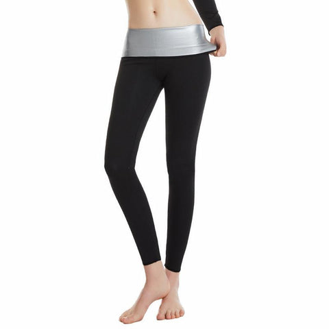 Color: High waist trousers, Size: XL - Women s Ninth Yoga Pants With Silver Coating Sweatpants - FSSA Global Bullet