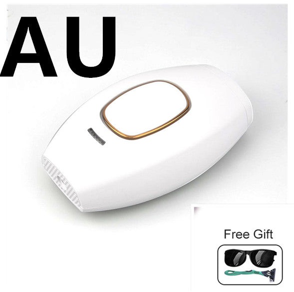 Color: White Set, style: AU - Household Whole Body Electric Hair Removal Equipment