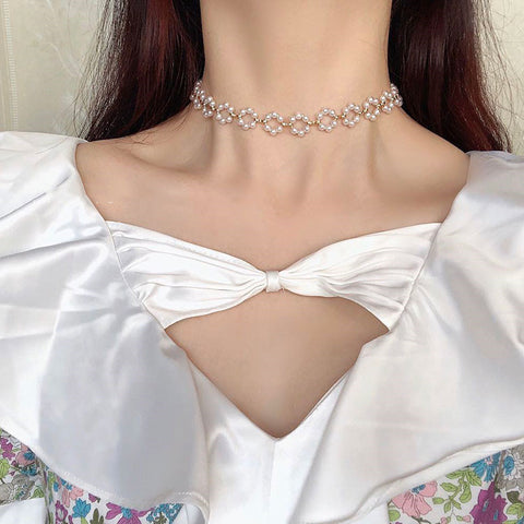 Color: 3style - 2021 New Niche Design Pearl Necklace Women''s Fashion Cool Wind