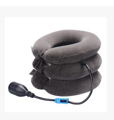 Color: Gray - Medical Cervical Traction Device For Neck Protection