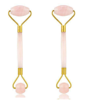 Color: 2 pink, style: C - Beauty Jade Massage Facial Massage Beauty Massage Roller