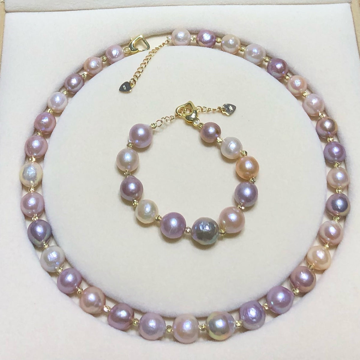 Style: Set - Natural freshwater pearl chain