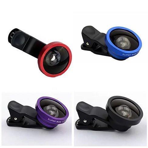 Color: Blue - SUPER WIDE Clip and Snap Lens for iPhone and any Smartphone - FSSA Global Bullet