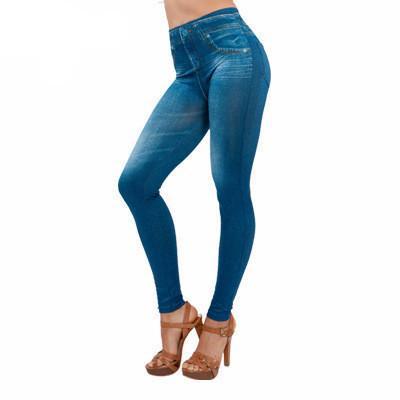 Color: Blue, Size: L - Slim-Fit Sexy Jeans