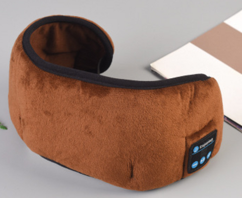Bluetooth sleep goggles - Color: Brown