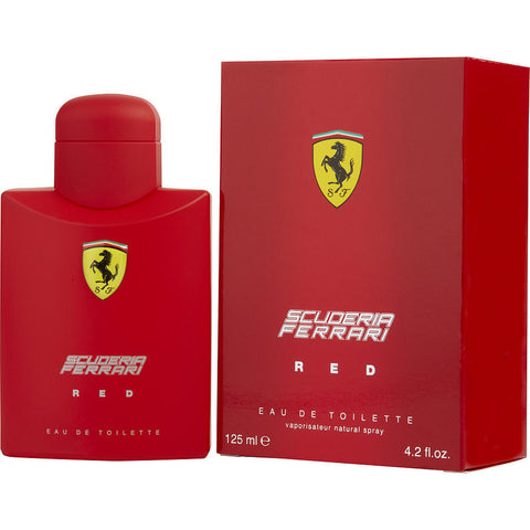 FERRARI SCUDERIA RED by Ferrari (MEN) - EDT SPRAY 4.2 OZ