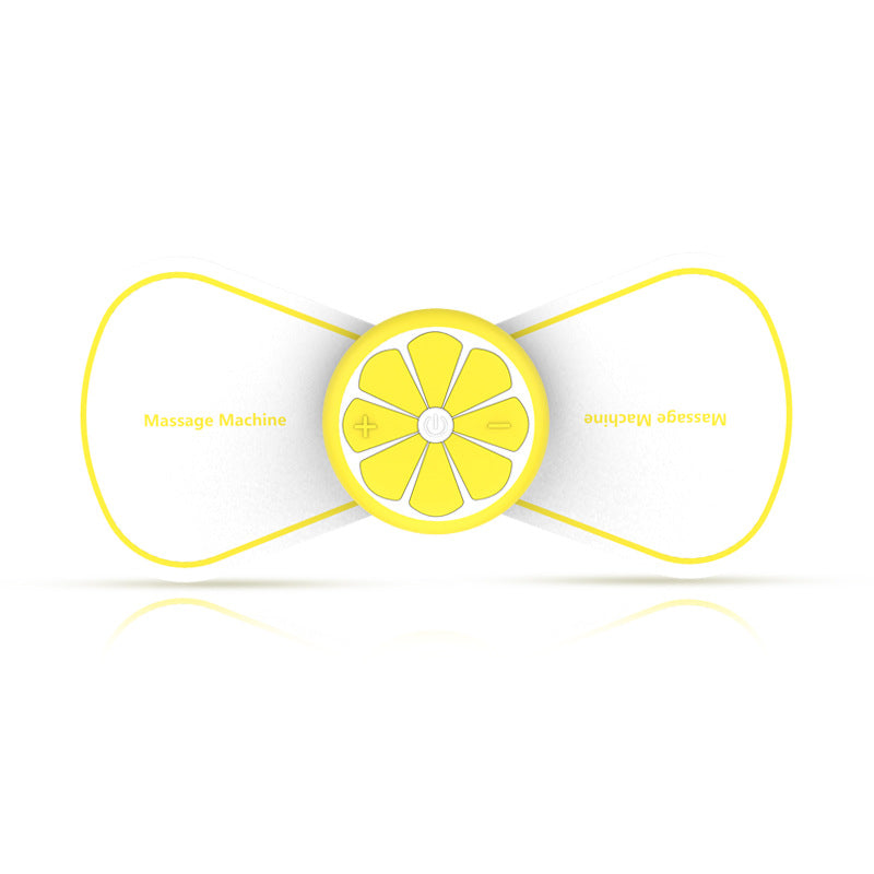 Color: Lemon, Model: USB - Mini Electric Portable Rechargeable Massager Multi-functional Shoulder and Neck Massager