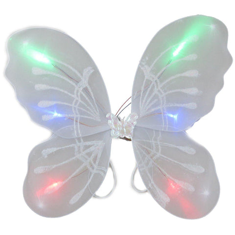 Light Up White Fairy Butterfly Wings FSSA Global B