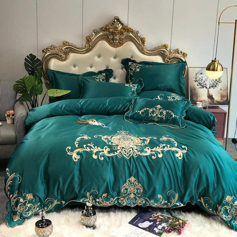 Four-piece Bed Full Cotton Pure  Sheet Style Luxury FSSA Global Bullet