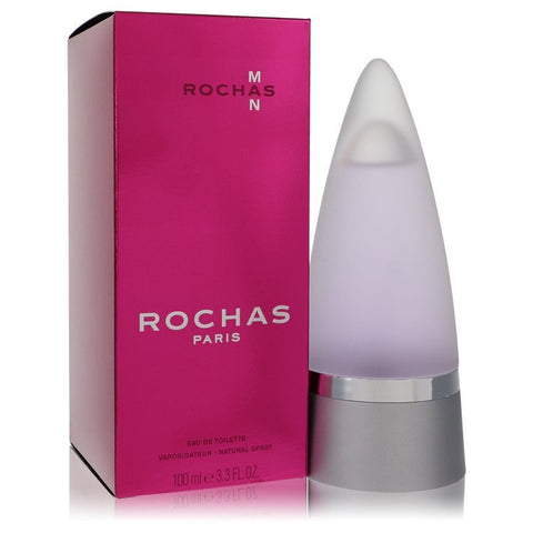 Rochas Man by Rochas Eau De Toilette Spray 3.4 oz (Men) - FSSA Global Bullet