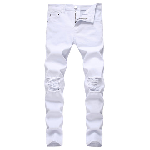 Color: White, Size: 33 - Cross-border Foreign Trade Cowboy European And American High Street Fashion Brand