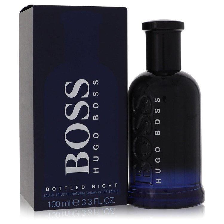 Boss Bottled Night by Hugo Boss Eau De Toilette Spray 3.3 oz (Men)