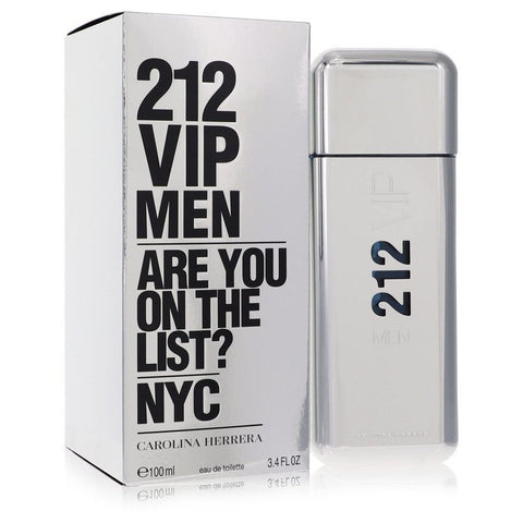 212 Vip by Carolina Herrera Eau De Toilette Spray 3.4 oz (Men)