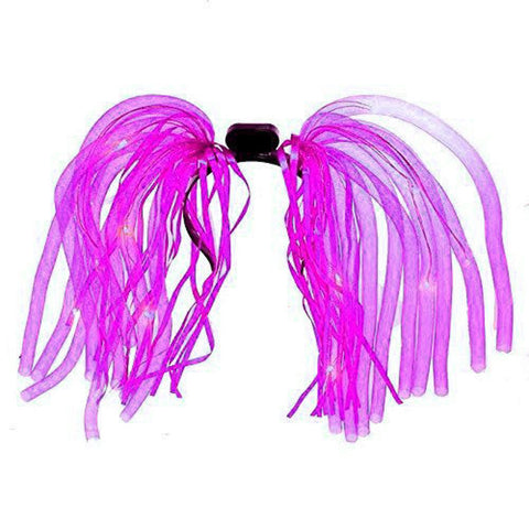 Pink LED Noodle Headband Flashing Dreads FSSA Global B