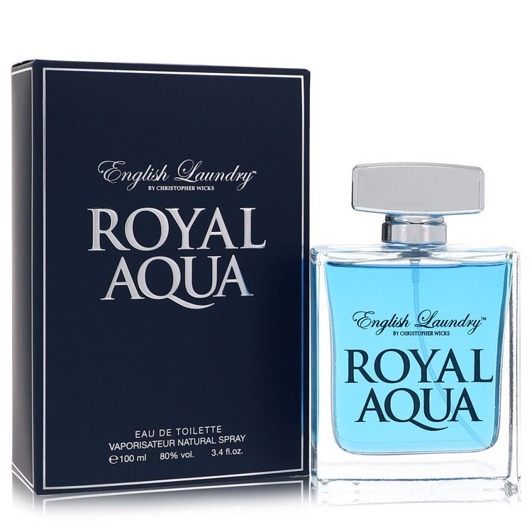 Royal Aqua by English Laundry Eau De Toilette Spray 3.4 oz (Men)