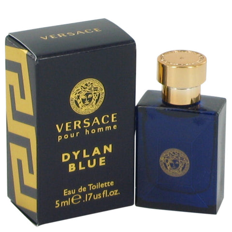 Versace Pour Homme Dylan Blue by Versace Mini EDT .17 oz (Men)