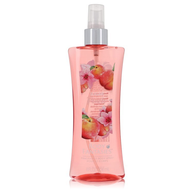 Body Fantasies Signature Sugar Peach by Parfums De Coeur Body Spray 8 oz (Women) - FSSA Global Bullet