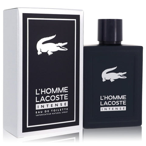 Lacoste L'homme Intense by Lacoste Eau De Toilette Spray 3.3 oz (Men)