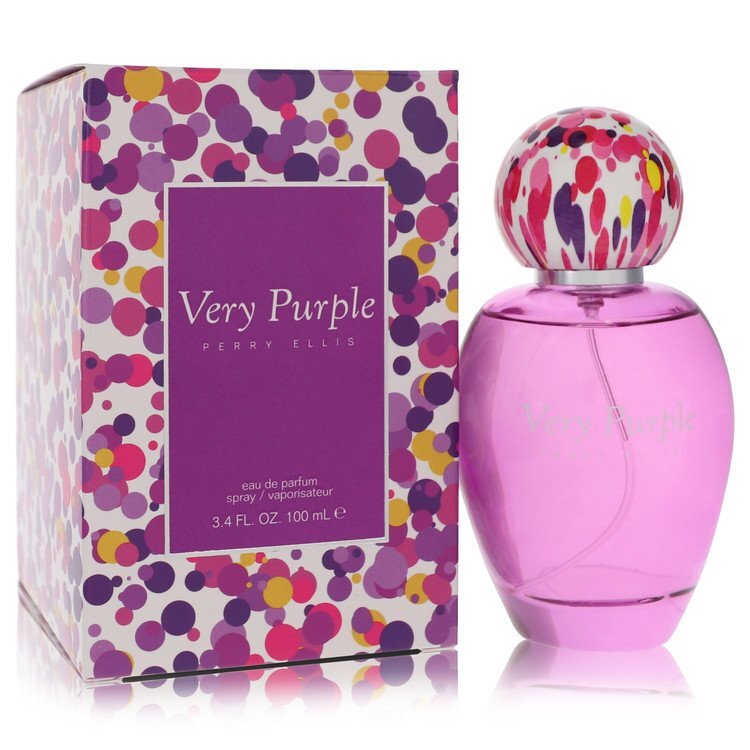 Perry Ellis Very Purple by Perry Ellis Eau De Parfum Spray 3.4 oz (Women)