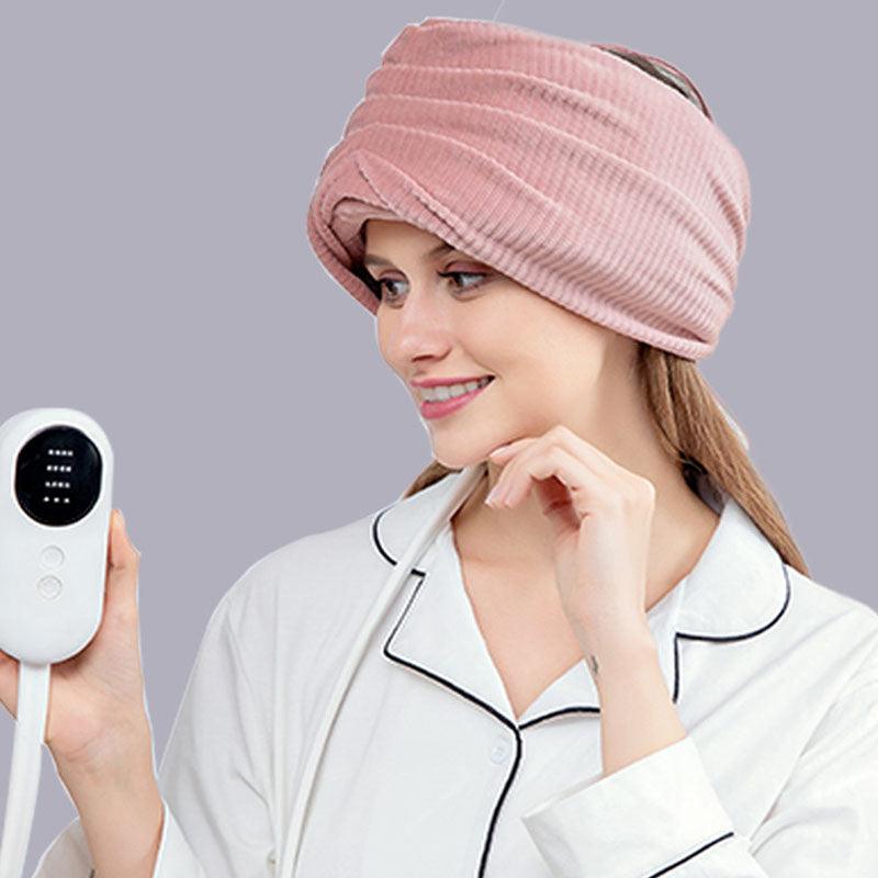 Home Air Wave Head Massager Air Pressure Head Instrument And Air Bag Hot Compress Help Sleep FSSA Global Bullet