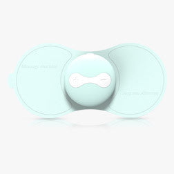 Color: Blue - Cervical Massager Multifunction Electric Physiotherapy Instrument Shoulder Neck Mini Massager Gift Massage Sticker Neck Shoulder