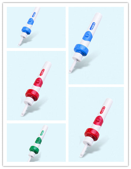 Color: 2blue 2red 1green - Electric Ear Cleaner