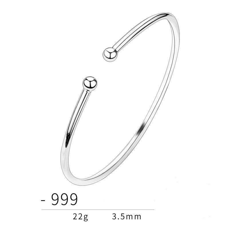 style: A - Silver Anklet Female Adult Palace Bell Red Rope Solid Nie Xiaoqian Same Bell Foot Ring
