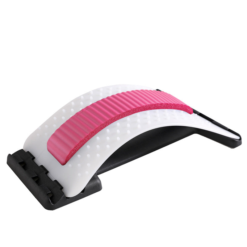 Lumbar disc protrusion Lumbar massage acupuncture and lumbar orthosis - Color: White pink