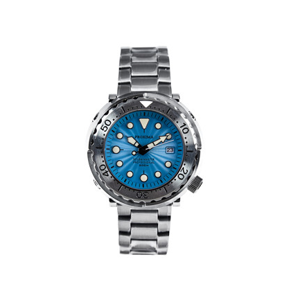 Color: Silver steel strip - Calendar waterproof luminous mechanical watch