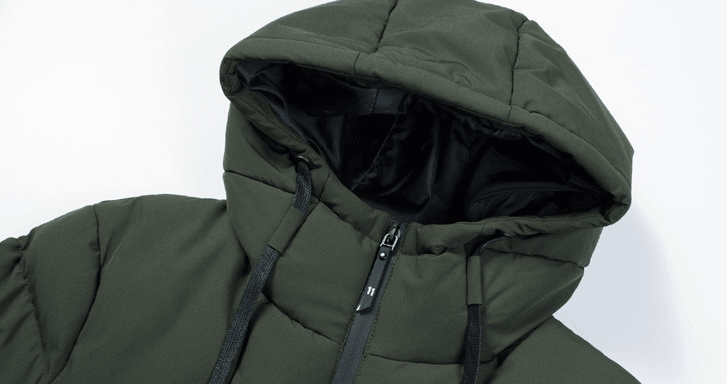 New Men Women Cotton Coat USB Smart Electric Heated Jackets Winter Thicken Down Hooded Outdoor Hiking Ski Clothing 7XL FSSA Global Bullet