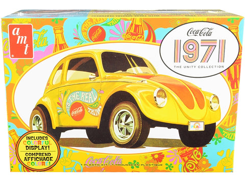 Skill 3 Model Kit Volkswagen Superbug Gasser "Coca-Cola" 1971 The Unity Collection 1/25 Scale Model by AMT