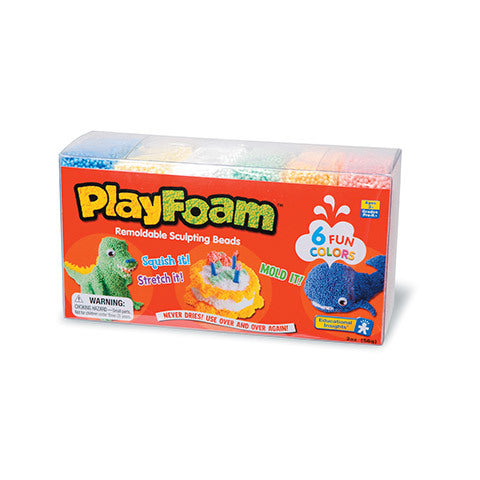 6 Assorted Color Set Playfoam