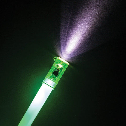 Life+Gear LG117 8-Lumen LED Glow Stick + Flashlight (Green) - FSSA Global Bullet