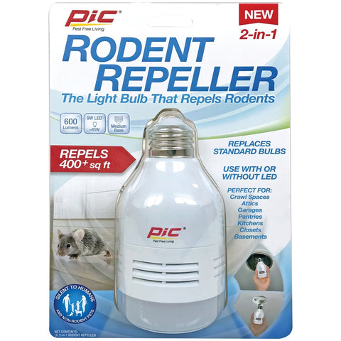 PIC LED-RR Rodent Repeller LED Bulb - FSSA Global Bullet