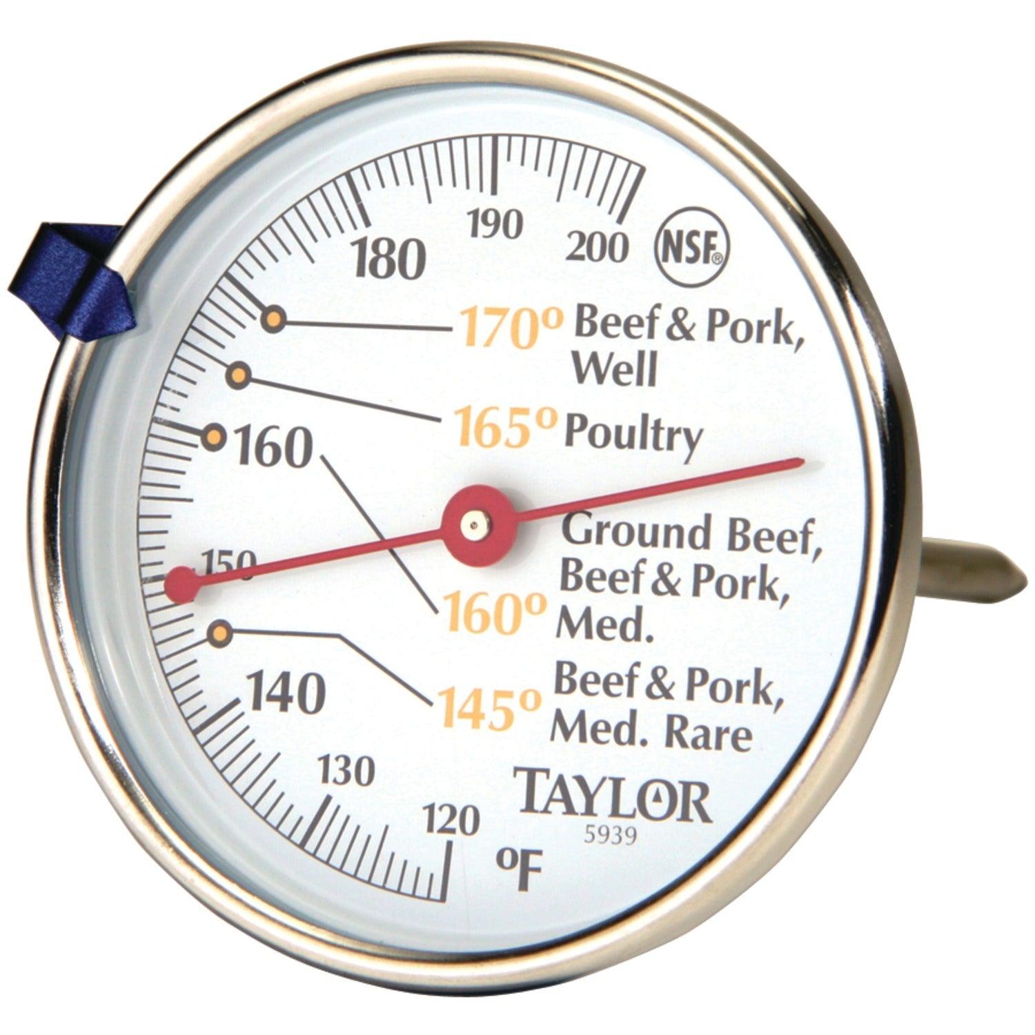Taylor Precision Products 5939N Meat Dial Thermometer - FSSA Global Bullet