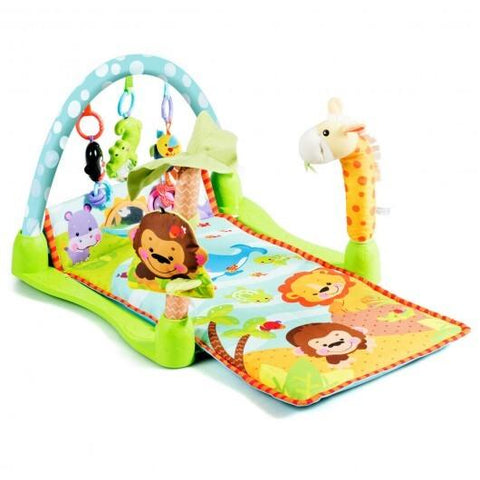 4-in-1 Baby Play Gym Mat with 3 Hanging Educational Toys - FSSA Global Bullet