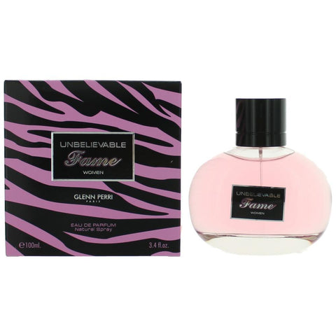 Unbelievable Fame by Glenn Perri, 3.4 oz Eau De Parfum Spray for Women
