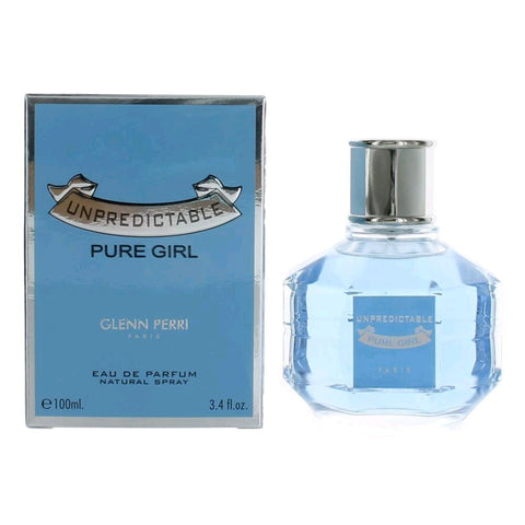 Unpredictable Pure Girl by Glenn Perri, 3.4 oz Eau de Parfum Spray for Women